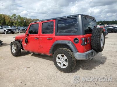 Drugie zdjęcie samochodu z przodu: 2019 JEEP WRANGLER UNLIMITED SPORT VIN:1C4HJXDN4KW591626 - miniatura
