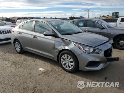 Czwarte zdjęcie samochodu z boku: 2021 HYUNDAI ACCENT SE VIN:3KPC24A65ME149499 - miniatura