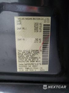Zdjęcie 12 z 12 samochodu: 2015 NISSAN ALTIMA 2.5 VIN:1N4AL3AP3FN921476 - miniatura