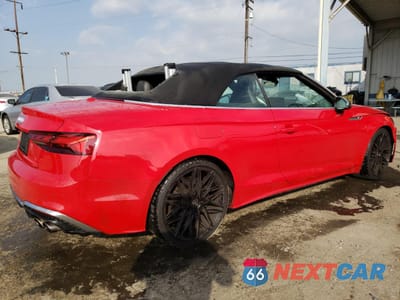 Trzecie zdjęcie samochodu z tyłu: 2022 AUDI S5 PREMIUM PLUS VIN:WAUW4GF55NN002294 - miniatura