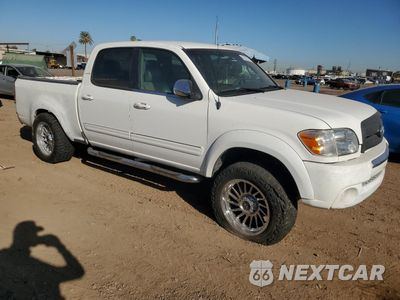 Czwarte zdjęcie samochodu z boku: 2006 TOYOTA TUNDRA DOUBLE CAB SR5 VIN:5TBET34186S556377 - miniatura