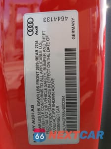 Zdjęcie 14 z 14 samochodu: 2022 AUDI S5 PREMIUM PLUS VIN:WAUW4GF55NN002294 - miniatura