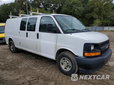 Czwarte zdjęcie samochodu z boku: 2017 CHEVROLET EXPRESS G2500 VIN:1GCWGBFF0H1116527 - miniatura