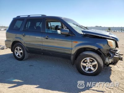 Czwarte zdjęcie samochodu z boku: 2006 HONDA PILOT EX VIN:5FNYF28536B022887 - miniatura