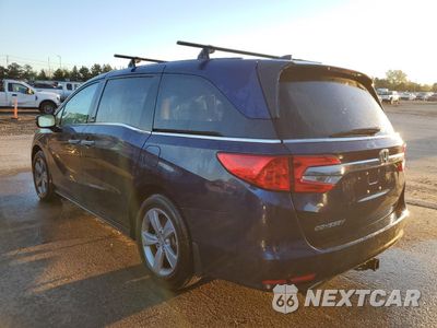 Drugie zdjęcie samochodu z przodu: 2018 HONDA ODYSSEY EXL VIN:5FNRL6H73JB014593 - miniatura