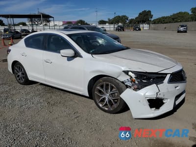 Czwarte zdjęcie samochodu z boku: 2022 ACURA ILX PREMIUM VIN:19UDE2F77NA001832 - miniatura