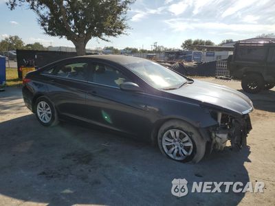 Czwarte zdjęcie samochodu z boku: 2012 HYUNDAI SONATA GLS VIN:5NPEB4AC9CH390376 - miniatura