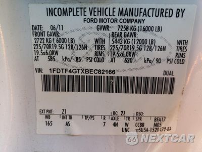 Zdjęcie 12 z 12 samochodu: 2011 FORD F450 SUPER DUTY VIN:1FDTF4GTXBEC82166 - miniatura
