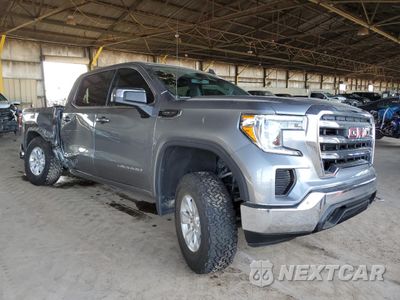Czwarte zdjęcie samochodu z boku: 2020 GMC SIERRA C1500 SLE VIN:3GTP8BED5LG294168 - miniatura