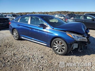 Czwarte zdjęcie samochodu z boku: 2016 HYUNDAI SONATA SPORT VIN:5NPE34AF0GH434746 - miniatura