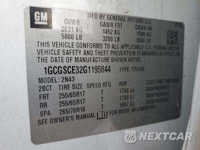 Zdjęcie 14 z 14 samochodu: 2016 CHEVROLET COLORADO LT VIN:1GCGSCE32G1195844 - miniatura