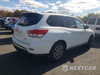 Trzecie zdjęcie samochodu z tyłu: 2014 NISSAN PATHFINDER VIN:5N1AR2MM9EC649638 - miniatura