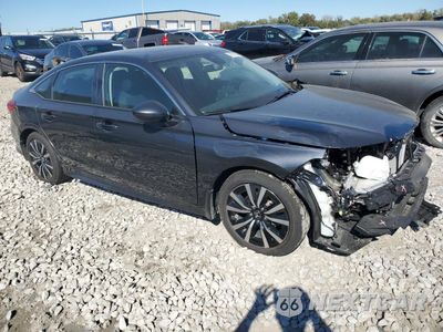 Czwarte zdjęcie samochodu z boku: 2024 HONDA CIVIC EX VIN:2HGFE1F78RH306637 - miniatura