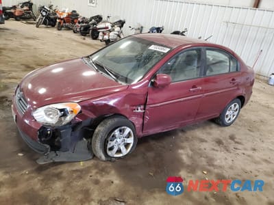 2007 HYUNDAI ACCENT GLS KMHCN46C17U117625 - główne zdjęcie licytacji z USA - miniatura