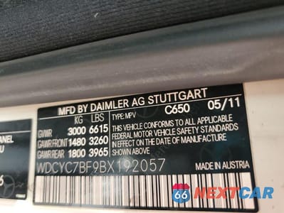 Zdjęcie 13 z 13 samochodu: 2011 MERCEDES-BENZ G 55 AMG VIN:WDCYC7BF9BX192057 - miniatura