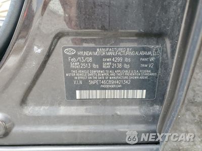 Zdjęcie 12 z 12 samochodu: 2009 HYUNDAI SONATA GLS VIN:5NPET46C89H421342 - miniatura