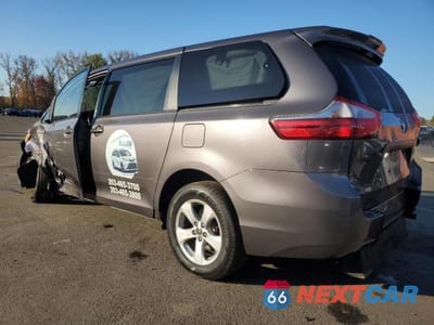 Drugie zdjęcie samochodu z przodu: 2020 TOYOTA SIENNA L 7-PASSENGER VIN:5TDZZ3DC4LS086059 - miniatura
