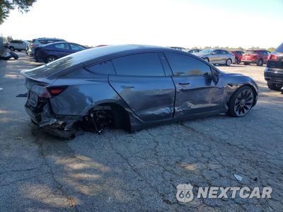 Trzecie zdjęcie samochodu z tyłu: 2023 TESLA MODEL 3 VIN:5YJ3E1EC5PF583765 - miniatura
