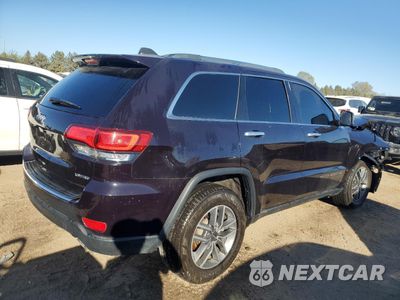 Trzecie zdjęcie samochodu z tyłu: 2020 JEEP GRAND CHEROKEE LIMITED VIN:1C4RJEBGXLC300739 - miniatura