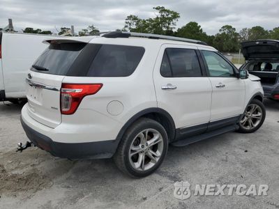 Trzecie zdjęcie samochodu z tyłu: 2015 FORD EXPLORER LIMITED VIN:1FM5K8F86FGB42182 - miniatura