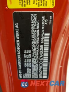 Zdjęcie 14 z 14 samochodu: 2017 BMW 230I VIN:WBA2F9C33H7A40366 - miniatura