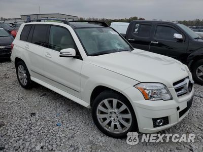 Czwarte zdjęcie samochodu z boku: 2010 MERCEDES-BENZ GLK 350 4MATIC VIN:WDCGG8HB9AF401456 - miniatura