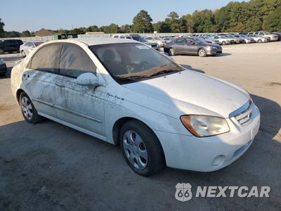 Czwarte zdjęcie samochodu z boku: 2006 KIA SPECTRA LX VIN:KNAFE121865298085 - miniatura