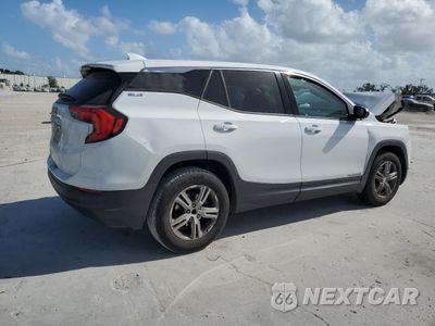 Trzecie zdjęcie samochodu z tyłu: 2020 GMC TERRAIN SLE VIN:3GKALMEV2LL144409 - miniatura