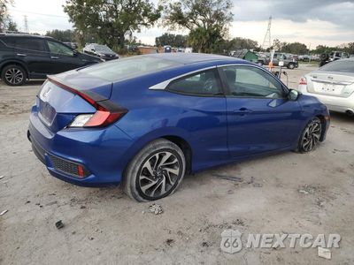Trzecie zdjęcie samochodu z tyłu: 2019 HONDA CIVIC LX VIN:2HGFC4B66KH305805 - miniatura