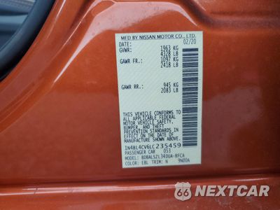 Zdjęcie 14 z 14 samochodu: 2020 NISSAN ALTIMA SR VIN:1N4BL4CV6LC235459 - miniatura