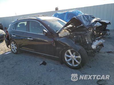 Czwarte zdjęcie samochodu z boku: 2010 INFINITI EX35 BASE VIN:JN1AJ0HR4AM754732 - miniatura