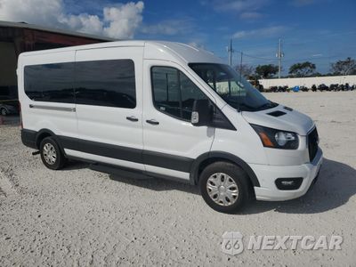 Czwarte zdjęcie samochodu z boku: 2023 FORD TRANSIT T-350 VIN:1FBAX2C85PKB36804 - miniatura