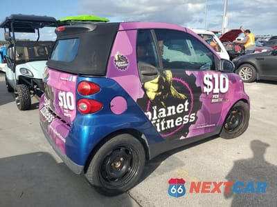 Trzecie zdjęcie samochodu z tyłu: 2008 SMART FORTWO PASSION VIN:WMEEK31X78K160858 - miniatura