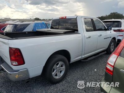 Trzecie zdjęcie samochodu z tyłu: 2012 DODGE RAM 1500 SLT VIN:1C6RD6GT2CS322766 - miniatura