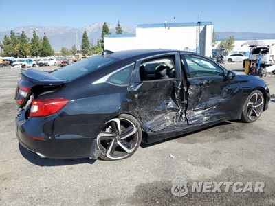 Trzecie zdjęcie samochodu z tyłu: 2022 HONDA ACCORD SPORT SE VIN:1HGCV1F42NA088972 - miniatura