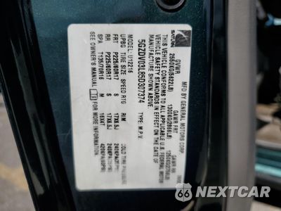 Zdjęcie 13 z 13 samochodu: 2005 SATURN RELAY 2 VIN:5GZDV03L85D307374 - miniatura