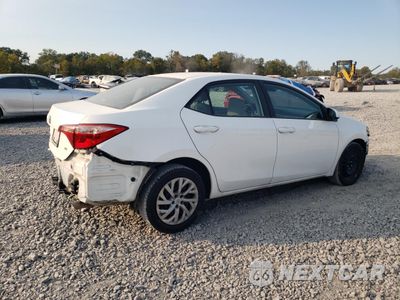Trzecie zdjęcie samochodu z tyłu: 2018 TOYOTA COROLLA L VIN:2T1BURHE7JC028175 - miniatura