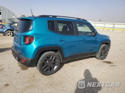 Trzecie zdjęcie samochodu z tyłu: 2021 JEEP RENEGADE LATITUDE VIN:ZACNJCBB0MPM33155 - miniatura