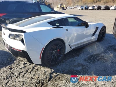 Trzecie zdjęcie samochodu z tyłu: 2017 CHEVROLET CORVETTE Z06 2LZ VIN:1G1YS2D68H5604880 - miniatura