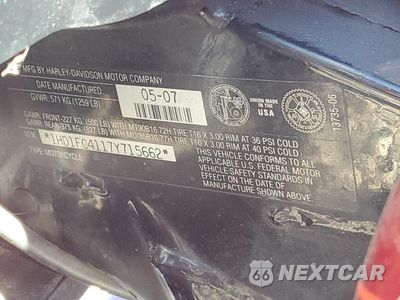 Zdjęcie 8 z 9 samochodu: 2007 HARLEY-DAVIDSON FLHTCUI VIN:1HD1FC4117Y715662 - miniatura