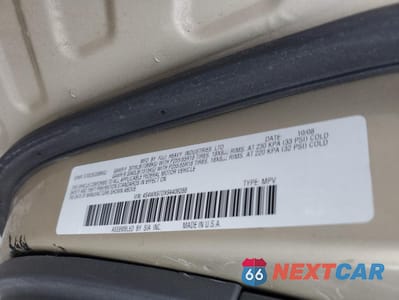 Zdjęcie 14 z 14 samochodu: 2009 SUBARU TRIBECA LIMITED VIN:4S4WX97DX94406288 - miniatura