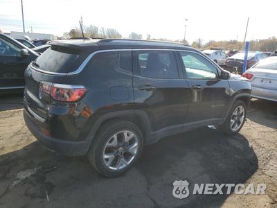 Trzecie zdjęcie samochodu z tyłu: 2018 JEEP COMPASS LIMITED VIN:3C4NJDCB7JT501091 - miniatura
