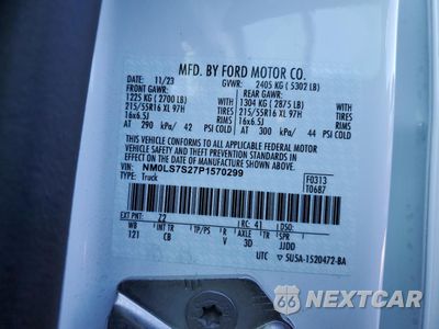 Zdjęcie 13 z 13 samochodu: 2023 FORD TRANSIT CONNECT XL VIN:NM0LS7S27P1570299 - miniatura