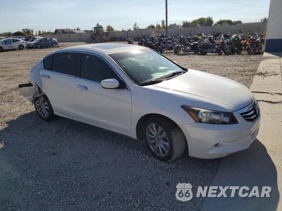 Czwarte zdjęcie samochodu z boku: 2011 HONDA ACCORD EXL VIN:1HGCP3F87BA028139 - miniatura