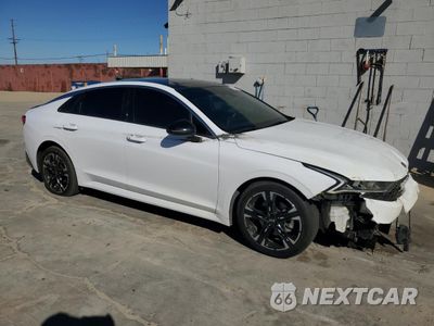 Czwarte zdjęcie samochodu z boku: 2021 KIA K5 GT LINE VIN:5XXG64J29MG043471 - miniatura