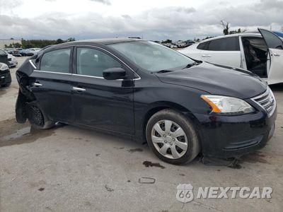 Czwarte zdjęcie samochodu z boku: 2015 NISSAN SENTRA S VIN:3N1AB7AP5FY287095 - miniatura