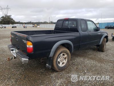 Trzecie zdjęcie samochodu z tyłu: 2001 TOYOTA TACOMA XTRACAB VIN:5TEWN72N61Z759007 - miniatura