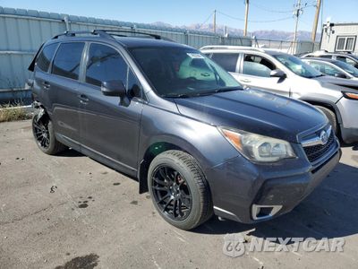 Czwarte zdjęcie samochodu z boku: 2015 SUBARU FORESTER 2.0XT TOURING VIN:JF2SJGUC2FH409695 - miniatura