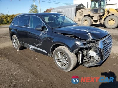 Czwarte zdjęcie samochodu z boku: 2017 AUDI Q7 PREMIUM VIN:WA1AAAF74HD027759 - miniatura