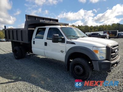 Czwarte zdjęcie samochodu z boku: 2014 FORD F450 SUPER DUTY VIN:1FD0W4GT6EEB47631 - miniatura